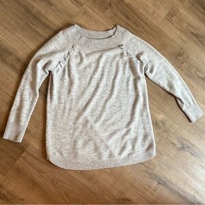 Ricki's Light Gray Crew Neck Sweater